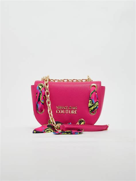 borsa versace jeans couture fucsia|farfetch versace jeans.